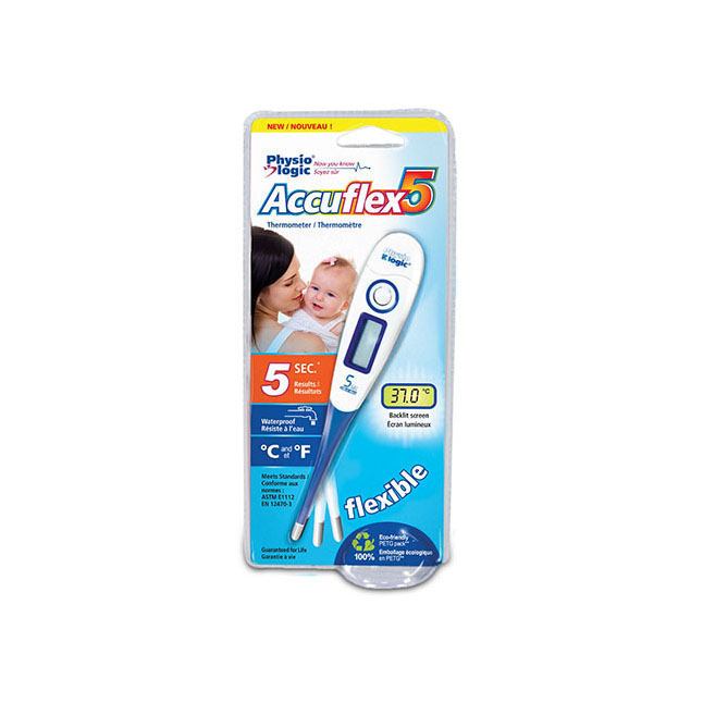 Physiologic® Accuflex® 5 Digital Thermometer, Flexible