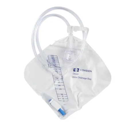 Dover Urine Drainage Bag, Needle Sampling, Anti-Reflux Valve Sterile 2000mL 1
