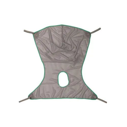 Comfort Sling, Polyester Mesh, With Commode Opening, 500 lb 1