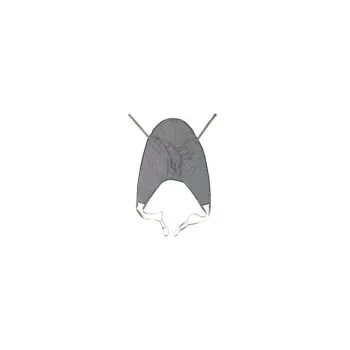 Universal High Sling, Solid Polyester Fabric, 500 lb, Gray Body