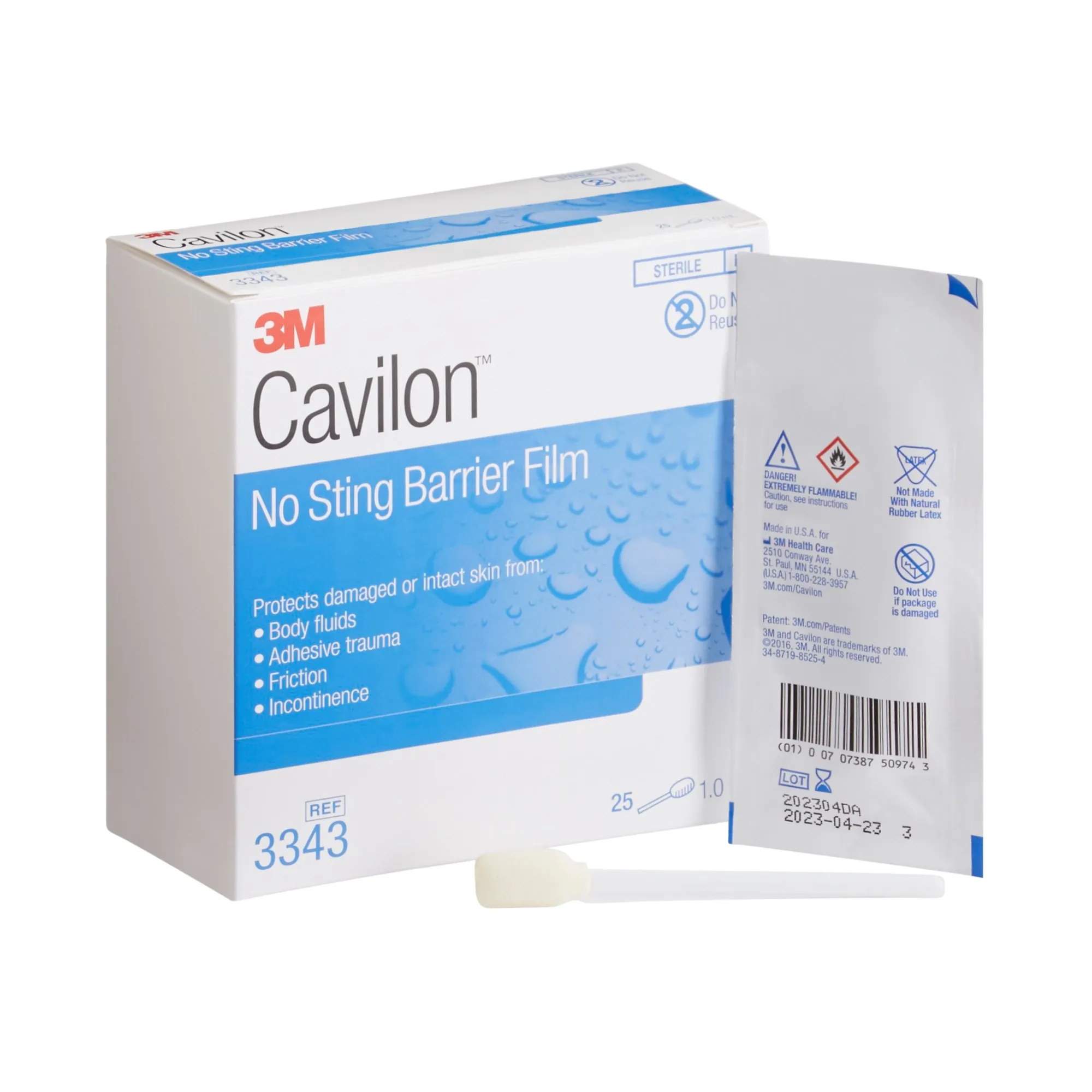 Cavilon™ Barrier Film, No Sting, Wand Applicator 1