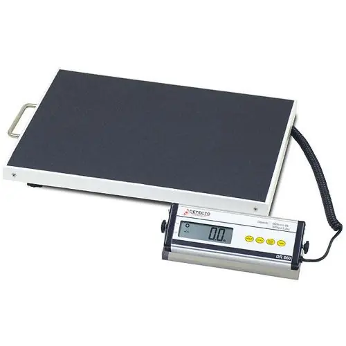 Detecto DR400-750 Digital General Purpose Scale With 750 Indicator 400 lb Capacity 1
