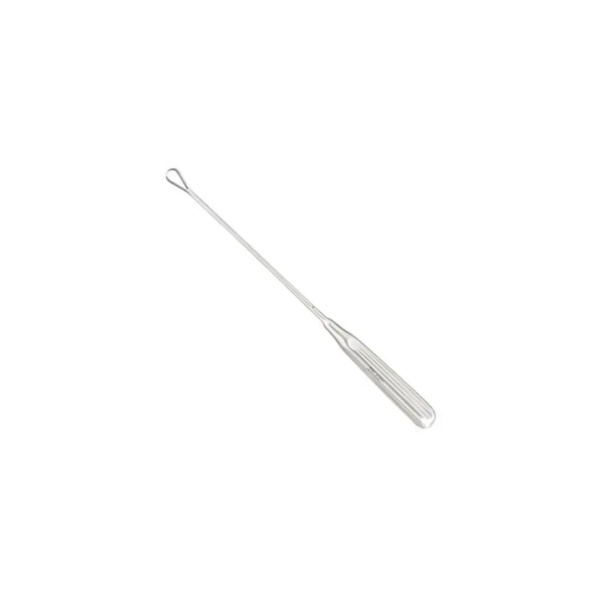 Uterine Curette, Size 4, Malleable Shank