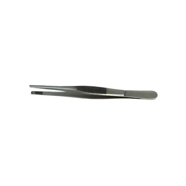 Forcep, Metal, Thumb Etched Tip, Disposable 1