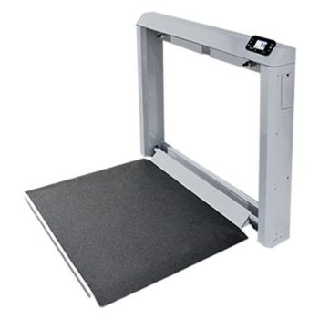 Detecto 7550 Wall-Mount Fold-Up Wheelchair Scale