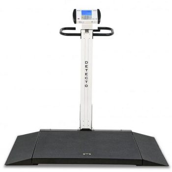Detecto 6550 DIGITAL Fold Up Portable Wheelchair Scale
