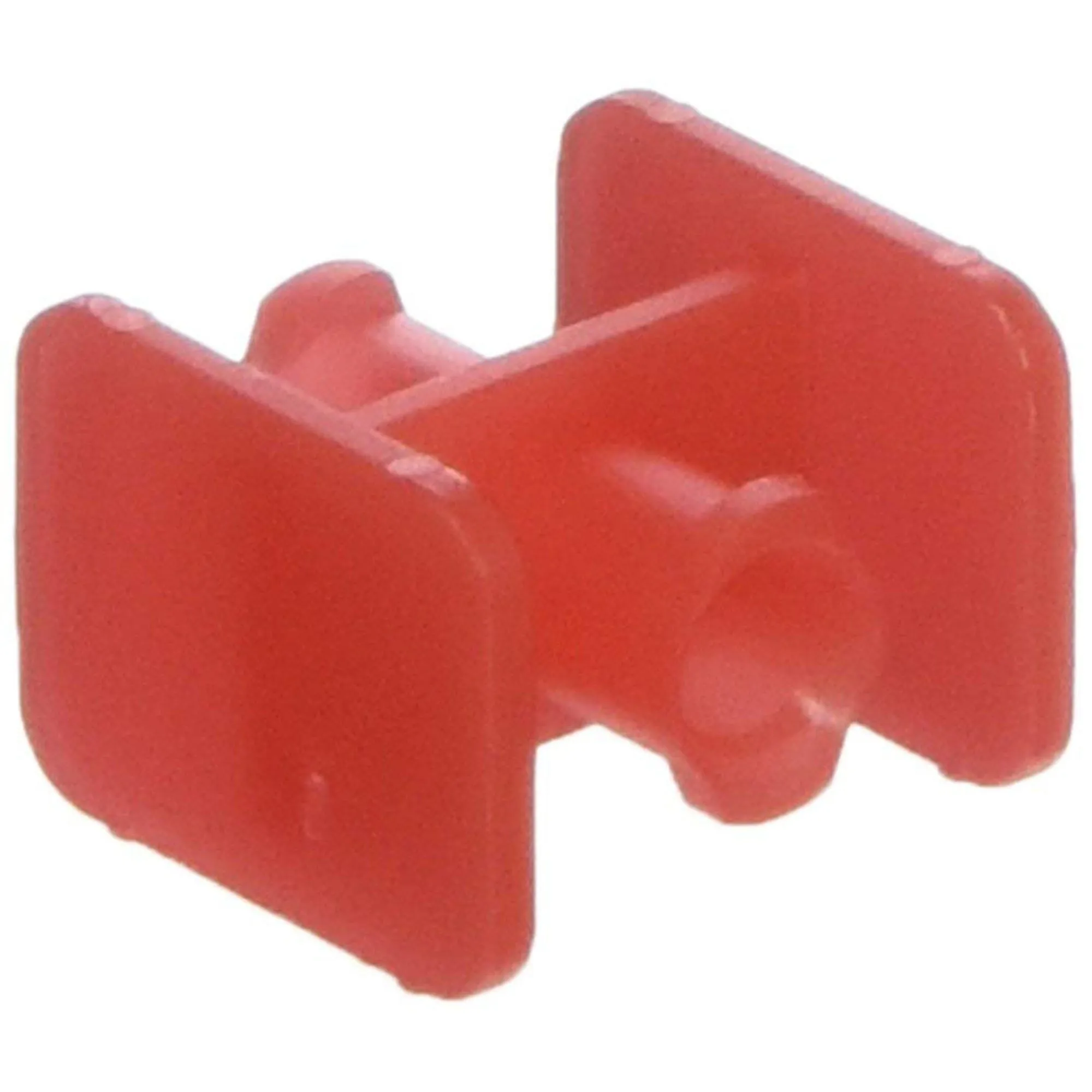RAPIDFILL Connector, Luer Lock-to-Luer Lock, Red