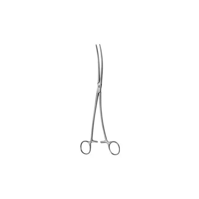 Bozeman Dressing Forcep, S-Curved, OR Quality, L10-1/2"