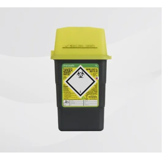 Sharpsafe® Sharps Container 1 Litre 1