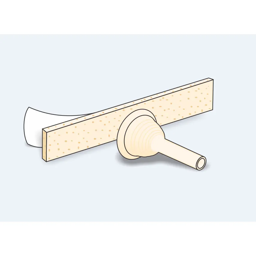 Uro-Cath® Molded-Latex Style Male External Catheter 1