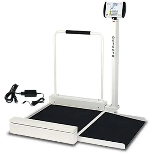 Detecto 6495 Digital Wheelchair Scale 1