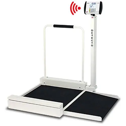 Detecto 6495 Digital Wheelchair Scale 1