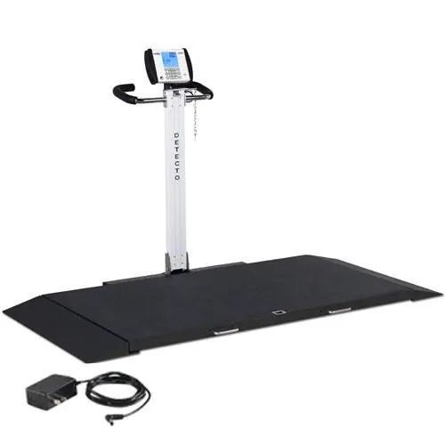 Detecto 8550 Portable Stretcher Scale Folding Column 1000 lb x 0