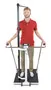 Detecto 6856MHR 1000 lbs Capacity Waist-High Stand-On BMI Scale w/ Manual Height Rod 1