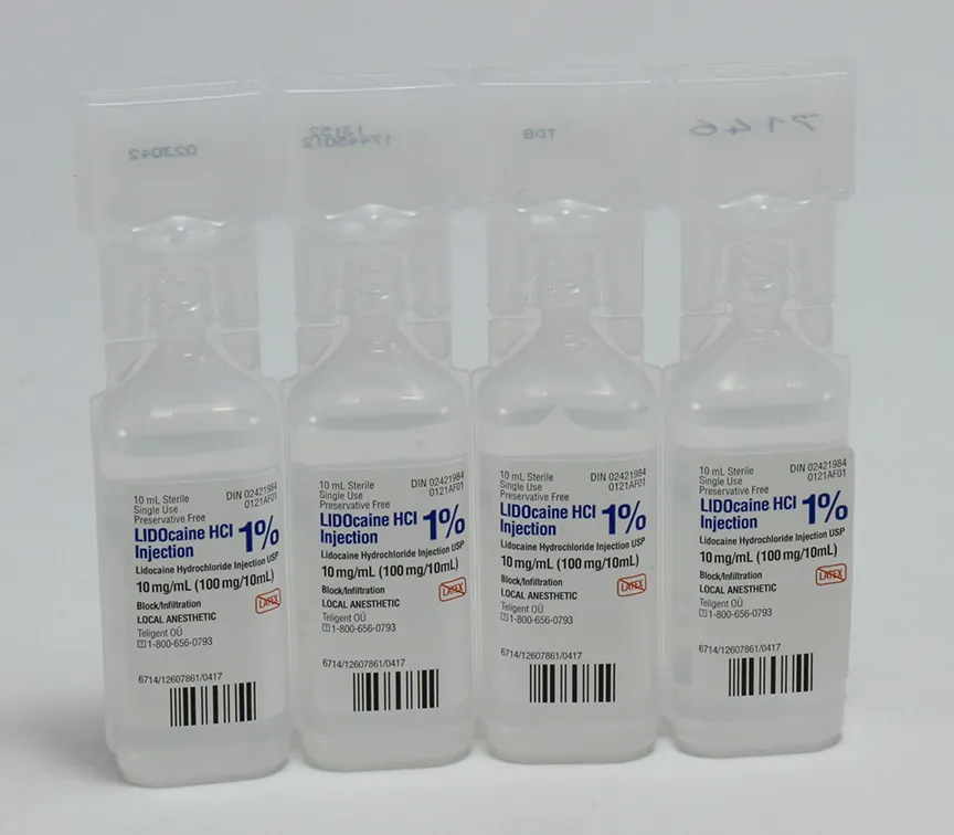 Lidocaine 1% Without Preservative 1