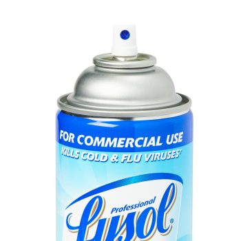 Lysol Aerosol Spray Disinfectant Cleaner, Crisp Linen, 12 x 19 oz.