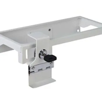 Detecto CAWCDSC Sharps Container Holder w/ Accessory Rail for Whisper Medical Carts *DISCONTINUED*