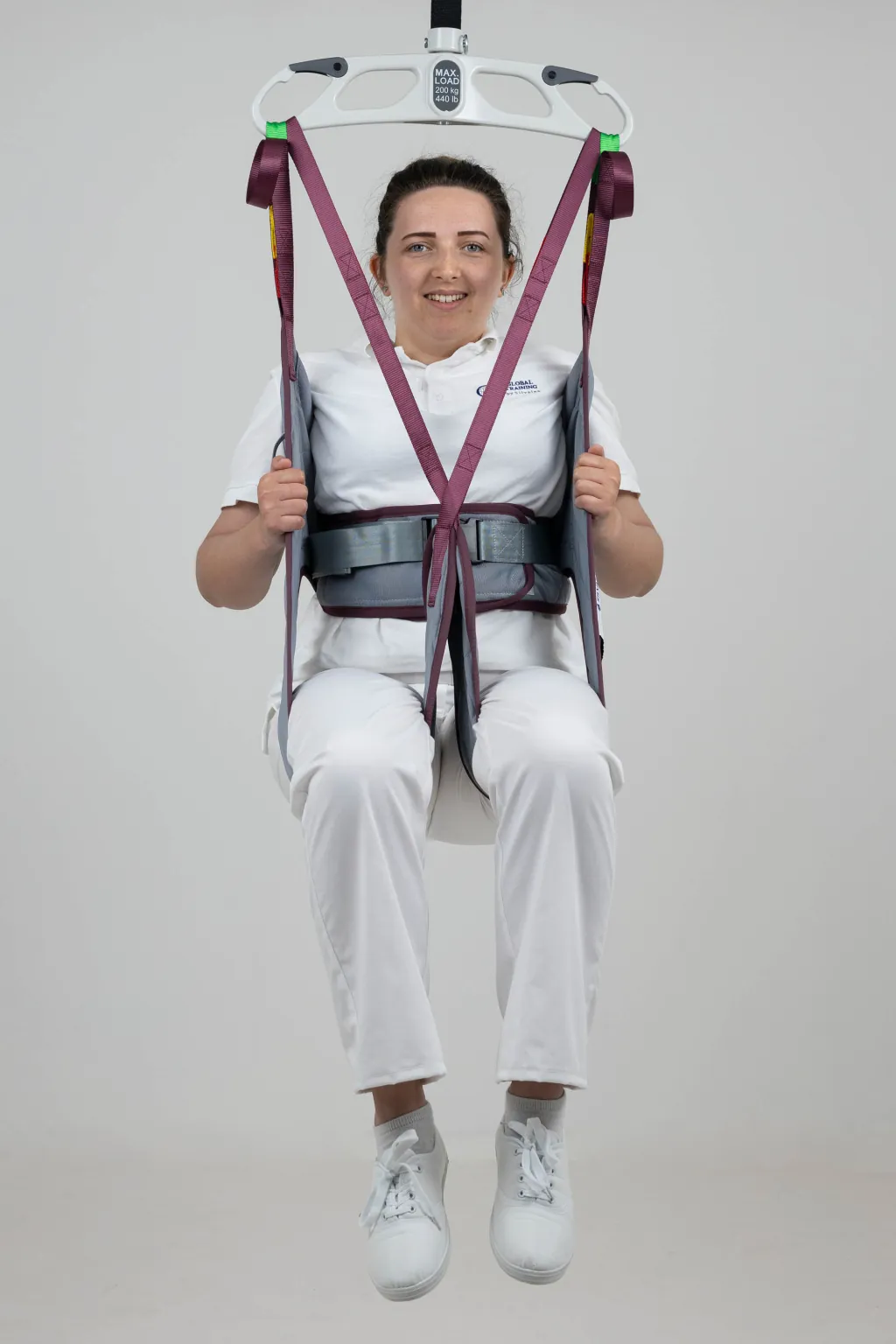 Hygiene Sling, Padded Roll, 6-Strap