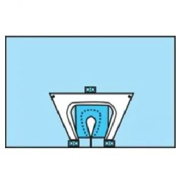 Fluid Control Shoulder Drape Pack, Sterile, A29367