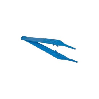 Dressing Forcep, Plastic, L5" Blue