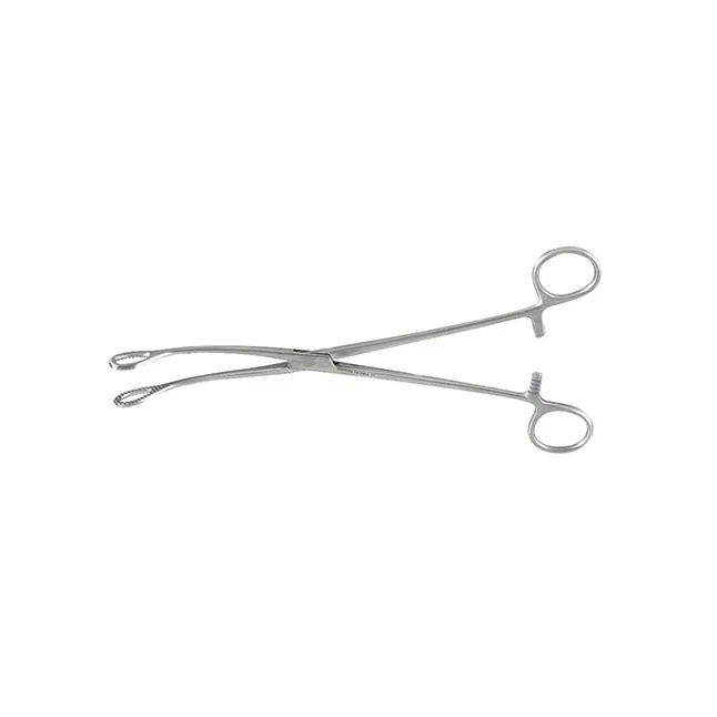 Magna® Foerster Sponge Holding Forcep, Curved, Serrated 1