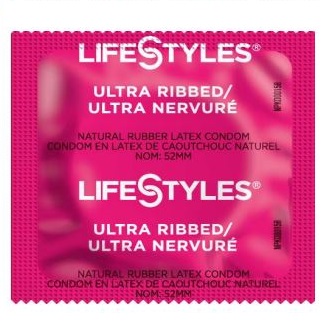 LifeStyles® Condoms, Ultra Ribbed