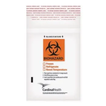 Cardinal Health Biohazard Specimen Bags, with Biohazard Symbol