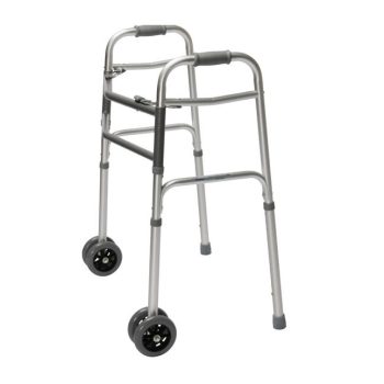 Walker, Dual Release, Aluminum