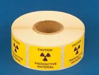 Radioactive Warning Label, Tape