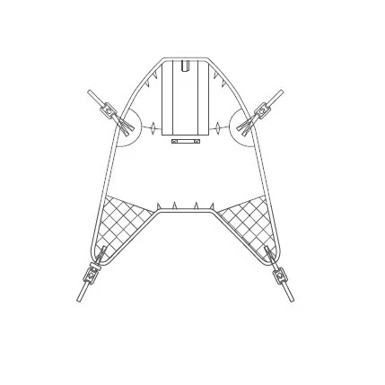 High Easy Sling with Universal Safety Clips 1