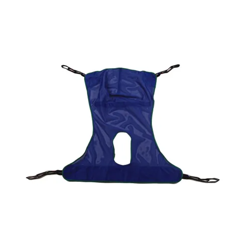 Sling, with W8" x L11" Commode Opening, Full Body, Large