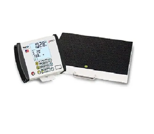 DETECTO Portable Low-Profile Digital Healthcare Scale, 600 lb / 270 kg