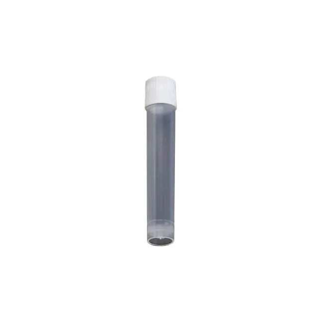 Sample Tube, with External Threads, Self Standing