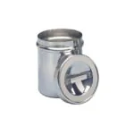 Dressing Jar, with Cover, Stainless Steel