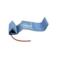 Calibrated® V-Lok® Cuff and Inflation Bag, Single Tube, Medium Blue