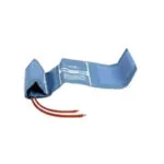 Calibrated® V-Lok® Cuff and Inflation Bag, with 1 Male and 1 Female Colder Connector, Medium Blue