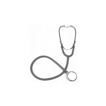 Color Pro Single Head Stethoscope, Silver Chestpiece