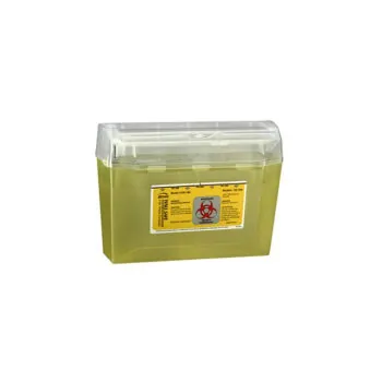 Wallsafe® Sharps Container, 3qt, Yellow
