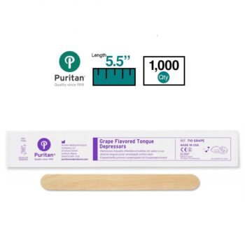 DEPRESSOR TONGUE GRAPE flavor