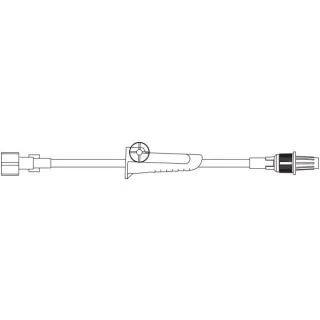 Straight-Type Extension Set , Standard Bore, Retractable Collar, 29"