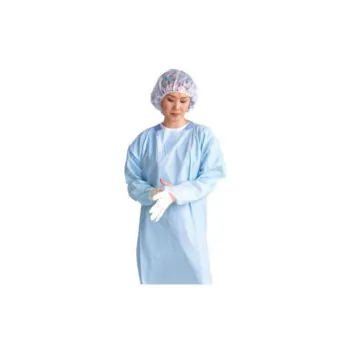 Isolation gown, Poly-coated, Universal