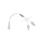 Bi-Fuse Extension Set, Minibore, 0.6mL Priming, L6"