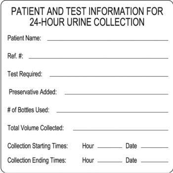 LABEL PATIENT IDENTIFICATION 1000EA/CA
