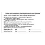 LABEL PATIENT INSTRUCTION 1000EA/CA