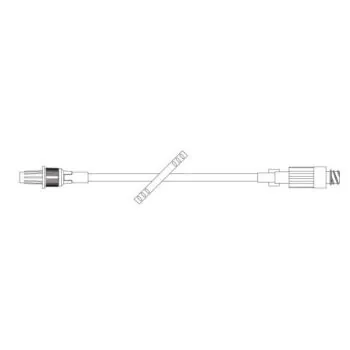 Straight-Type Catheter Extension Set, Standard Bore, CLEARLINK Luer Activated Valve, 7.6"