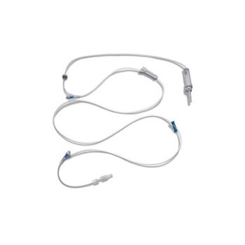 Extension Set, Standard Bore, With Two CARESITE Valve Injection Site