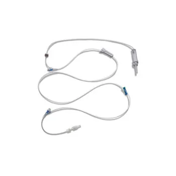 Extension Set, Standard Bore, With Two CARESITE Valve Injection Site