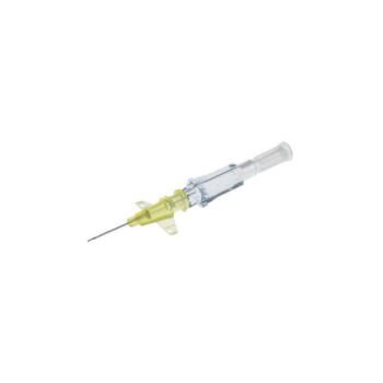 Insyte-N IV Catheter, with Wings, L0.56" OD 24GA, Yellow