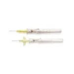 Insyte™ Autoguard™ Instaflash™ needle, Shielded IV Catheter, Winged, 24GA, 0.75" Yellow