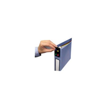 Slide-Alert Signal Device, Clip-On, For 1" to 4" Binders